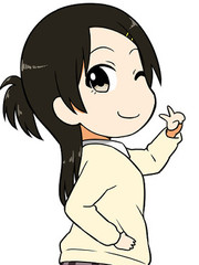 女高中生電車閒聊。