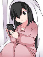 少女晚上的邀請+畫師現實生活